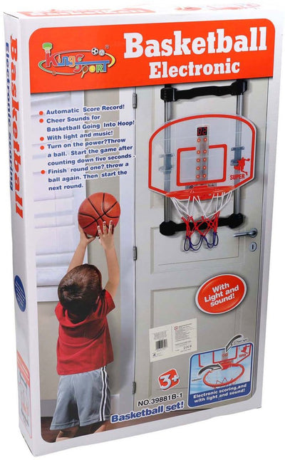 Lobbes speelgoed bv basketbalbord deurhanger met teller