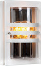 Lucide privas - wandlamp binnen buiten - 1xe27 - ip44 - wit
