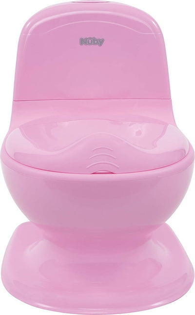 Nûby dr. talbot's - my real potty - peuterpotje met doorspoelgeluid - trainingstoilet voor kinderen - roze - 18+ maanden