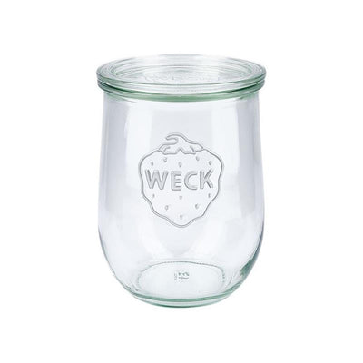 Weck tulp glas met deksel (1062ml) 1l 6 stuks