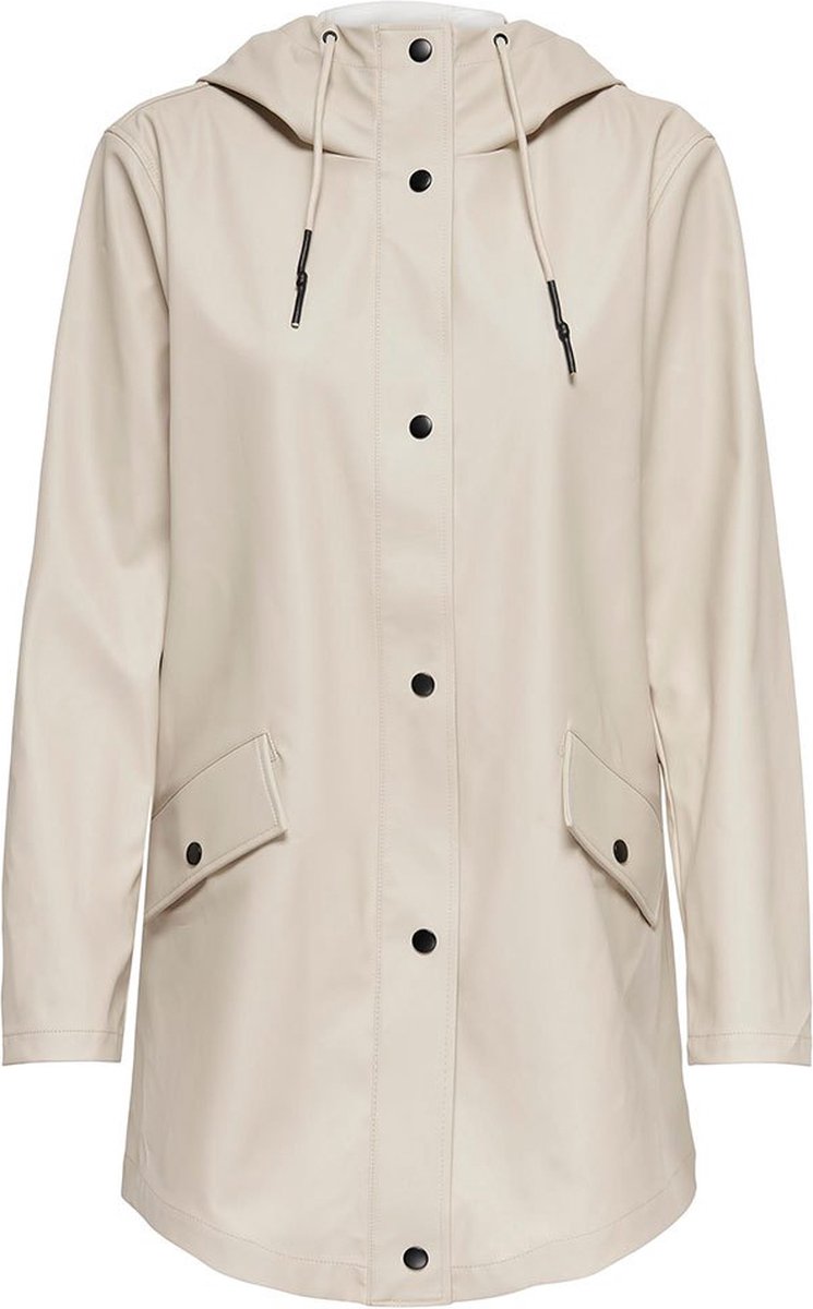 Only jas onlelisa raincoat otw noos 15261734 silver lining dames maat - l