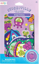 Ooly - stickiville stickers: galaxy grapes - scented (2 sheets 6 die-cut)