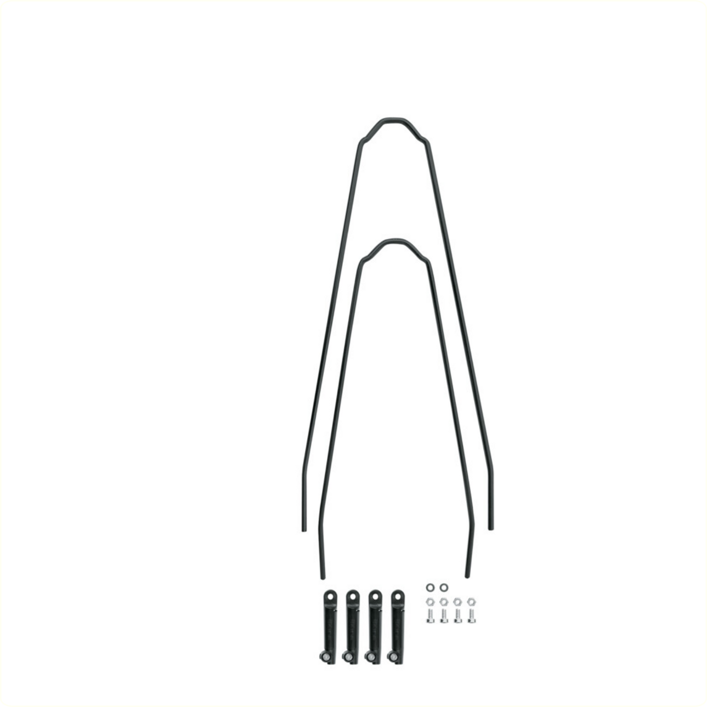 Sks sks spatbordstangen set 56mm zwart