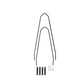 Sks edge spatbordstangen set 56mm zwart