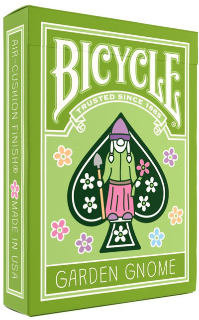 Bicycle ® garden gnome - tuinkabouter - premium speelkaarten - poker - creatives