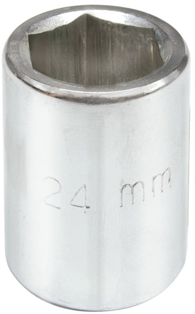 Vorel - zeskantig dopsleutel - kort - 38mm - staal