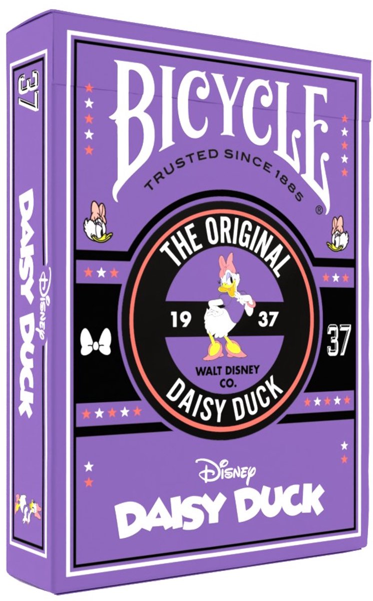 Bicycle disney classic daisy duck - premium speelkaarten - poker - collectible - creatives