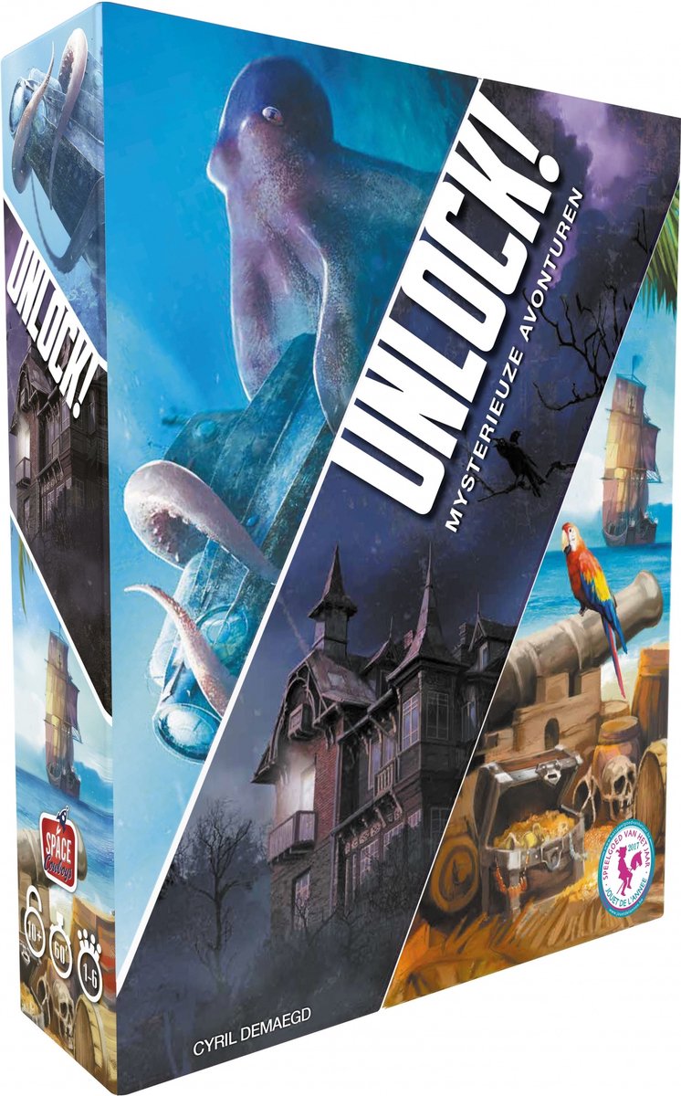 Asmodee unlock! 2 mysterieuze avonturen