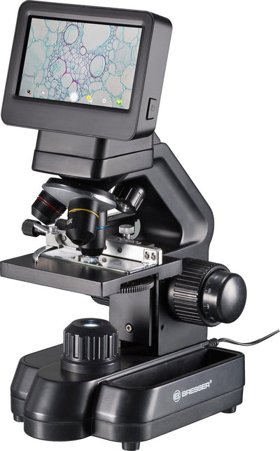 Bresser microscoop - biolux touch - digitale lcd-microscoop - tot 40x vergroting