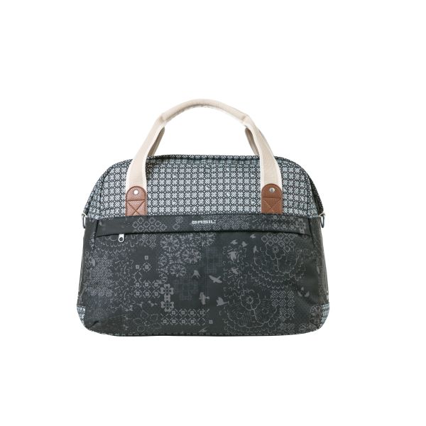 Basil Bohème fietsschoudertas - groen, 18L