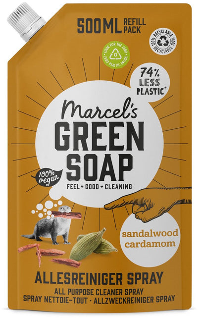 Marcel's green soap refill - allesreiniger spray - lavendel rozemarijn - 500ml