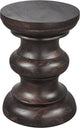 Woood jonah bijzettafel - hout - donkerbuin - 42x30x30