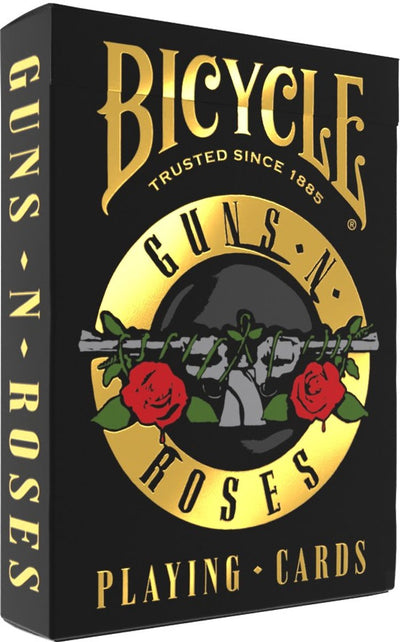 Bicycle guns n' roses - premium speelkaarten - poker - ultimates collectie - collectible