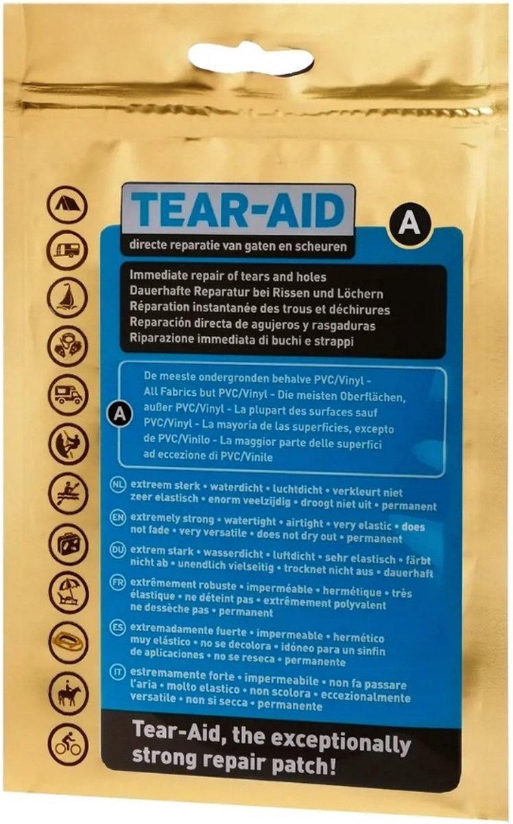 Tear-aid - reparatiemiddel - type a standaard set