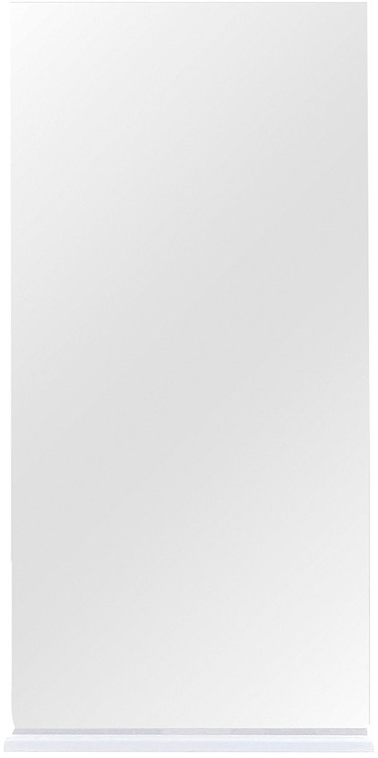 Differnz tight badkamerspiegel - met planchet van 12 cm diep - rechthoekige vormgeving - vervaardigd uit mdf - afmetingen 80 x 40 x 12 cm - kleur wit - fsc gecertificeerd materiaal voor de badkamer