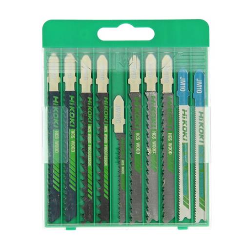 Hikoki decoupeerzaagbladen cassette 10-delig