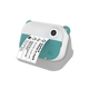 Myfirst camera insta wi blauwgroen + gratis wi thermal sticker kleur patroon