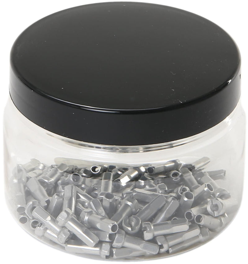 Sapim spaaknippel polyax spoke nipple polyax 12mm silver