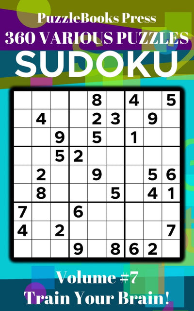 Puzzlebooks press sudoku 7 - puzzlebooks press sudoku – volume 7