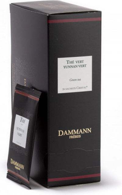Dammann frères - yunnan vert - 24 crystal teabags - groene thee