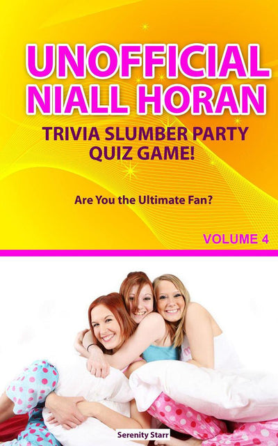 Ty unofficial niall horan trivia slumber par quiz game volume 4