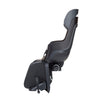 Kinderzitje achter Bobike Go Maxi RS met dragerbevestiging (CFS) en slaapstand - urban zwart