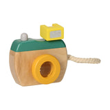 Houten Camera Oranje - afbeelding 3