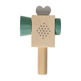 Houten videocamera - blauw - afbeelding 3