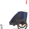 Polisport Kindertrailer zonder wandelkit grijs blauw