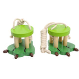 Houten loopklossen - dino - afbeelding 1