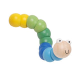 Houten schakelrups - blauw - afbeelding 2