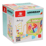 Topbright Houten Activiteiten Kubus 5in1 - afbeelding 3