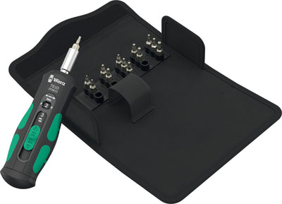Wera 7510 14 safe-torque speed gereedschapsset voor hardmetalen wisselplaatjes schroevendraaier (zwart groen, 14‑delig)