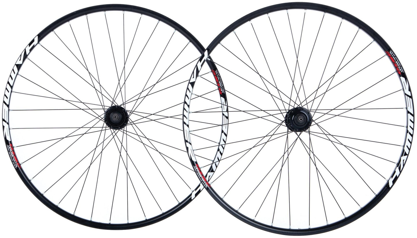 Point disk wielenset hammer disc wheel set hammer 29 black rims