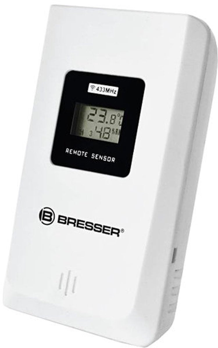 Bresser weerstation - thermo- hygro-sensor 3-kanaals hygro- en ventilatiemeter