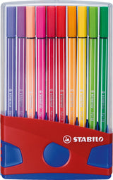 Stabilo viltstift pen 68 kleurenassortiment 20 stuks - afbeelding 1
