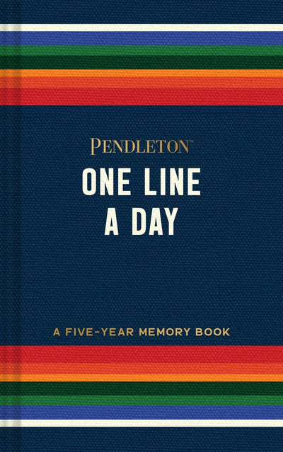 Chronicle books pendleton one line a day - dagboek voor 5 jaar - a five-year memory book