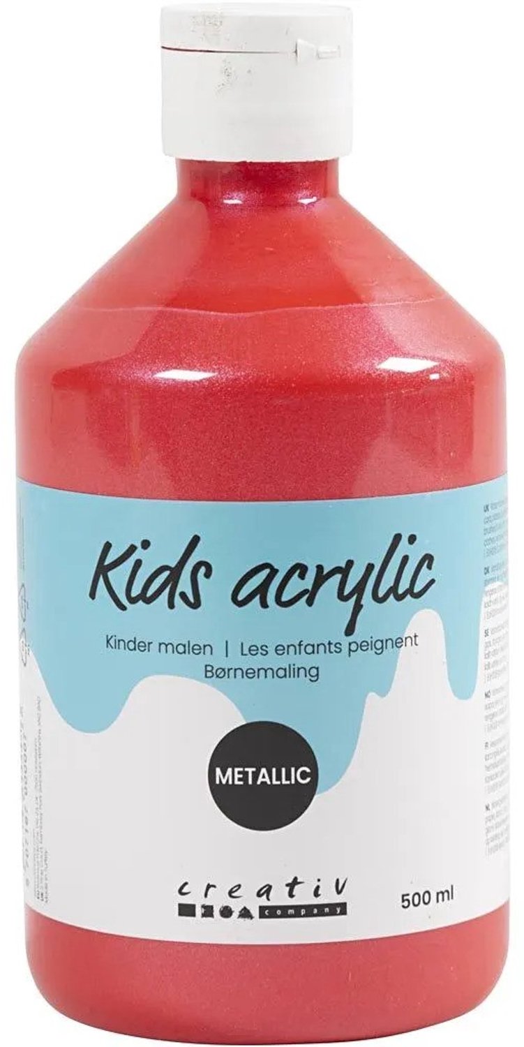 A-color metallic acrylverf, rood, 03- metallic, 500 ml