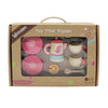 Lobbes houten theeservies speelset, 10dlg.