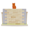 Houten blokken muur balansspel, 44dlg.