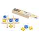 Houten tic tac toe spel