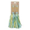 Houten cheerleader poms, 2st.