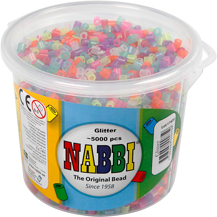 Http: www.cchobby.nl strijkkralen-afm-5x5-mm-gatgrootte-2-5-mm-medium-glitterkleuren-5000-stuk-1-emmer-75242