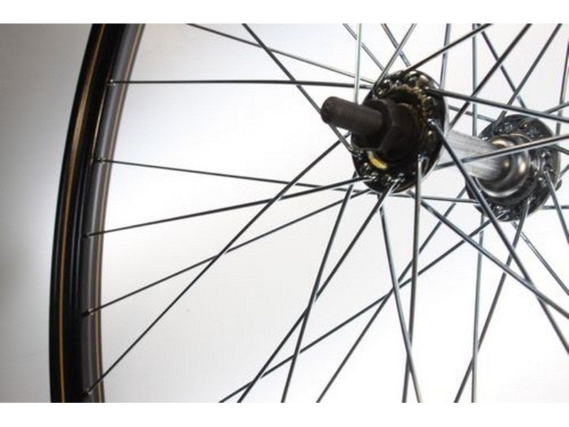 Kt voorwiel 28x1 1 2 alu zwart gela