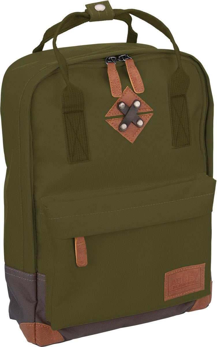 Abbey camp abbey rugzak small - bloc - legergroen antraciet