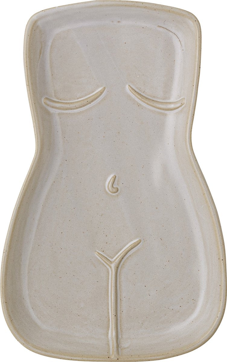 Bloomingville - bila schaal - beige - aardewerk