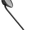 Ergotec Spiegel M-55L lange Arm 105mm staal zwart gezandstraald