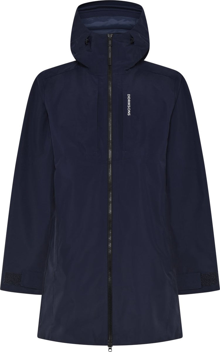 Didriksons sören usx parka unisex outdoorjas - dark night blue