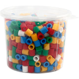 Https: www.cchobby.nl strijkkralen-afm-10x10-mm-gatgrootte-5-5-mm-jumbo-standaardkleuren-550-div-1-doos - afbeelding 2