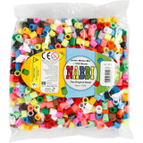Https: www.cchobby.nl strijkkralen-afm-10x10-mm-gatgrootte-5-5-mm-jumbo-extra-kleuren-1000-div-1-doos - afbeelding 2